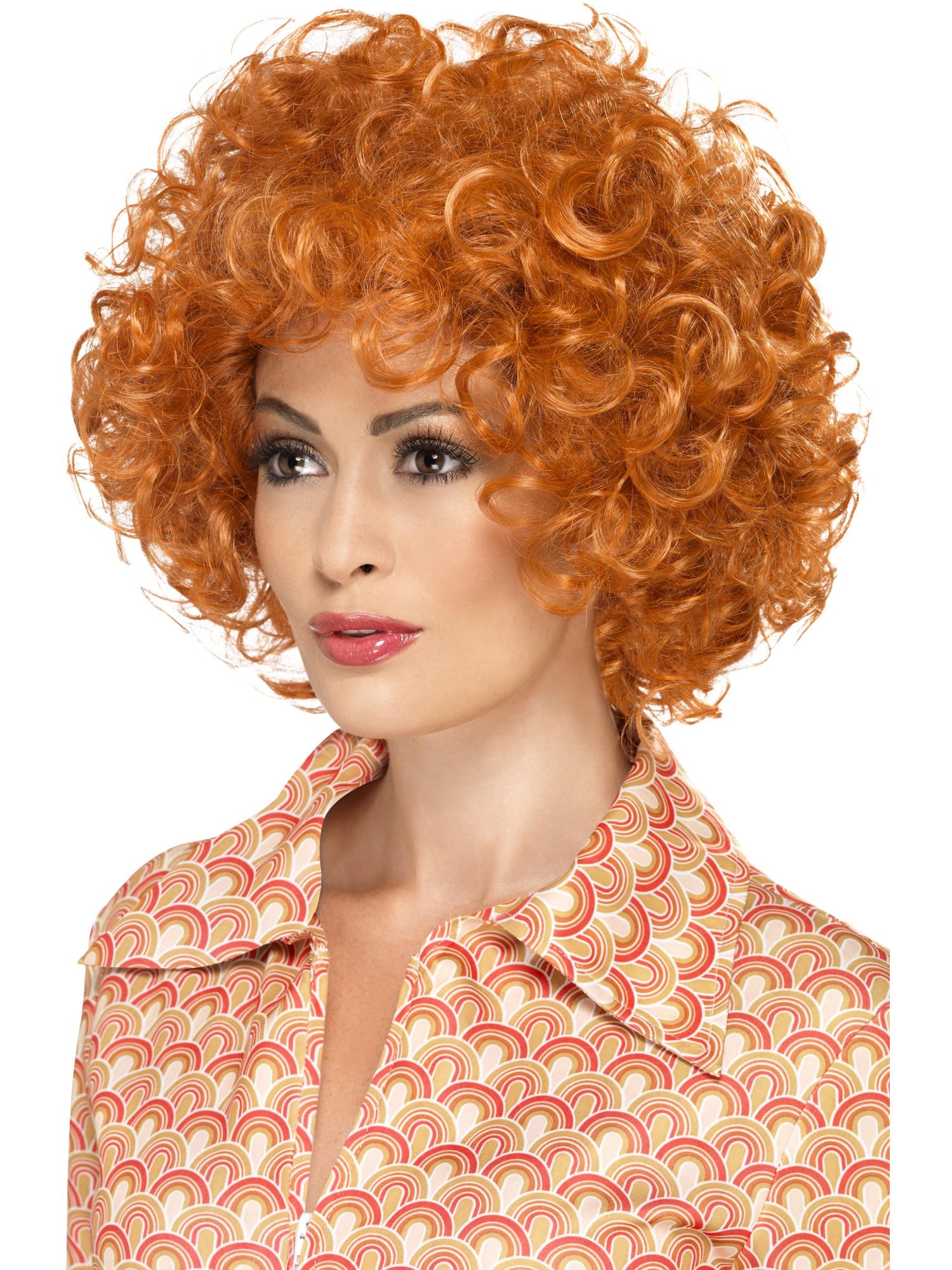 Ginger Curly Wig