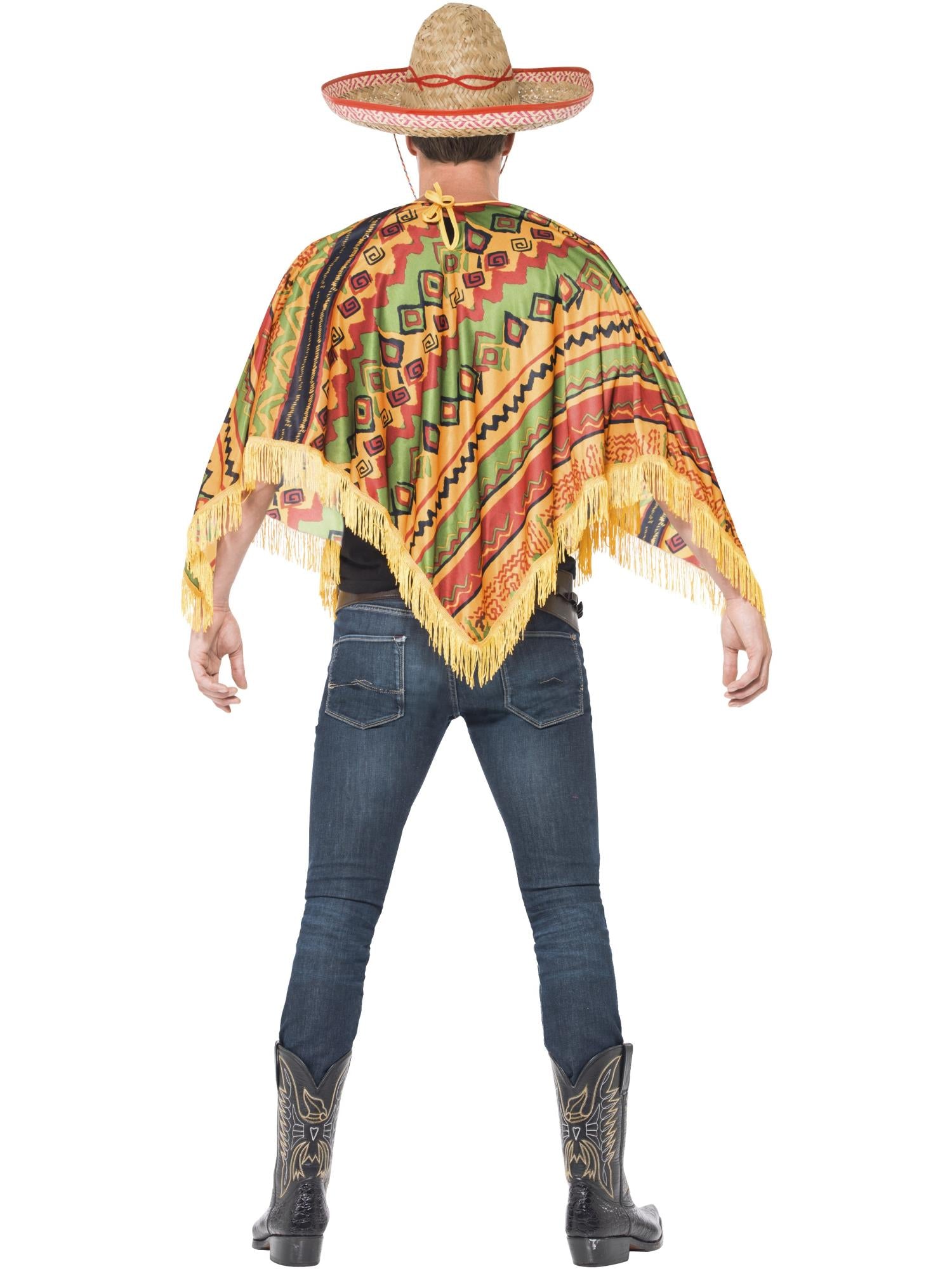 Poncho with Moustache