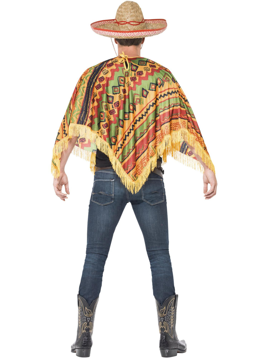 Poncho with Moustache
