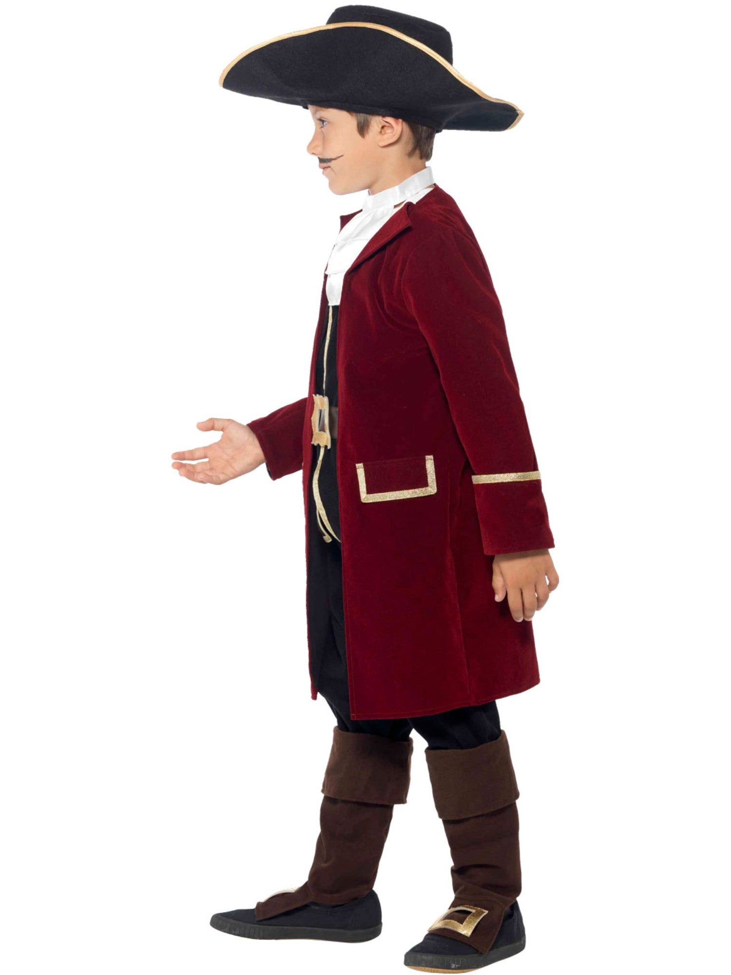 Deluxe Pirate Captain Costume, Child