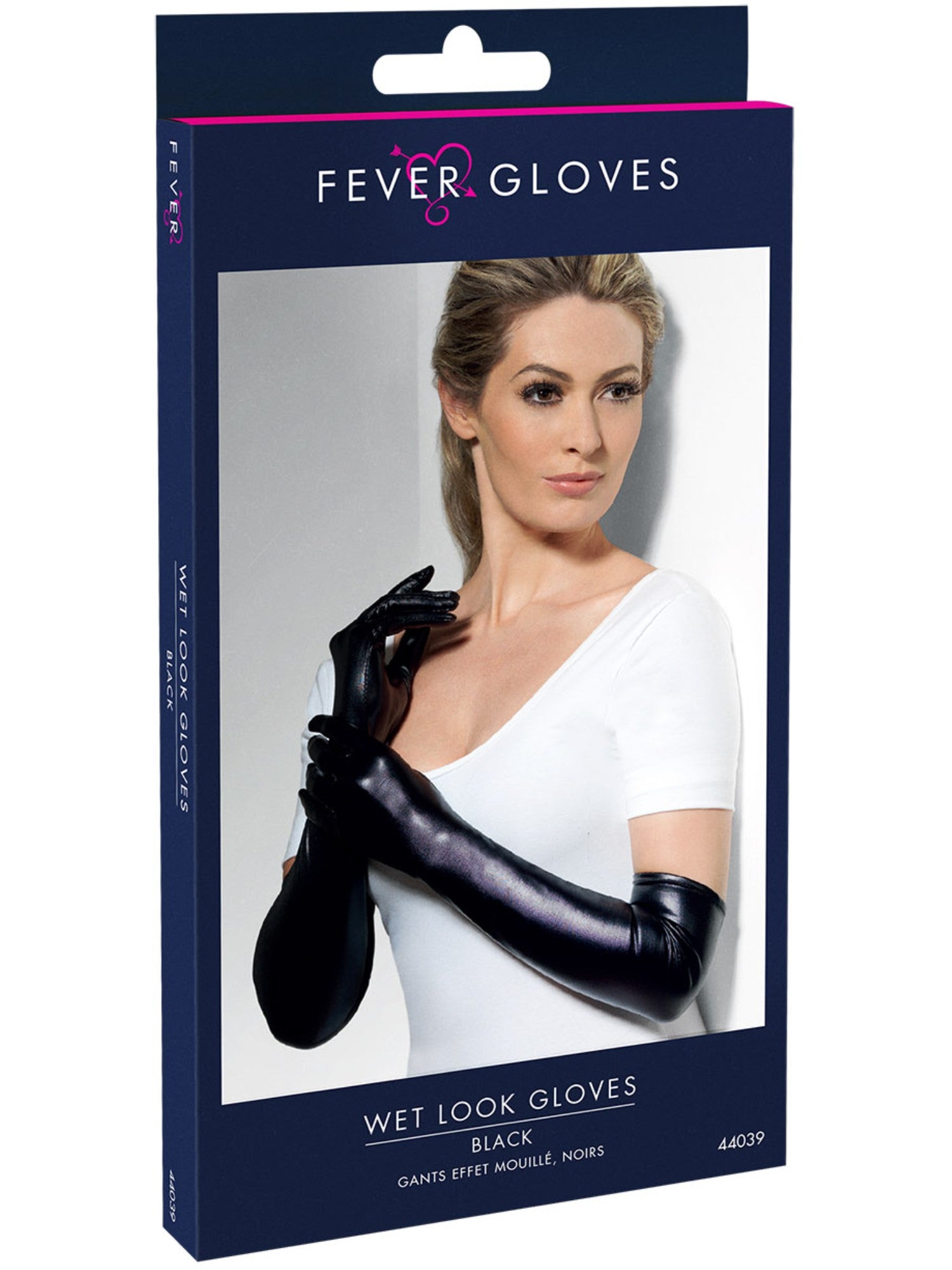 Smiffys Gloves, Wet Look - 44039