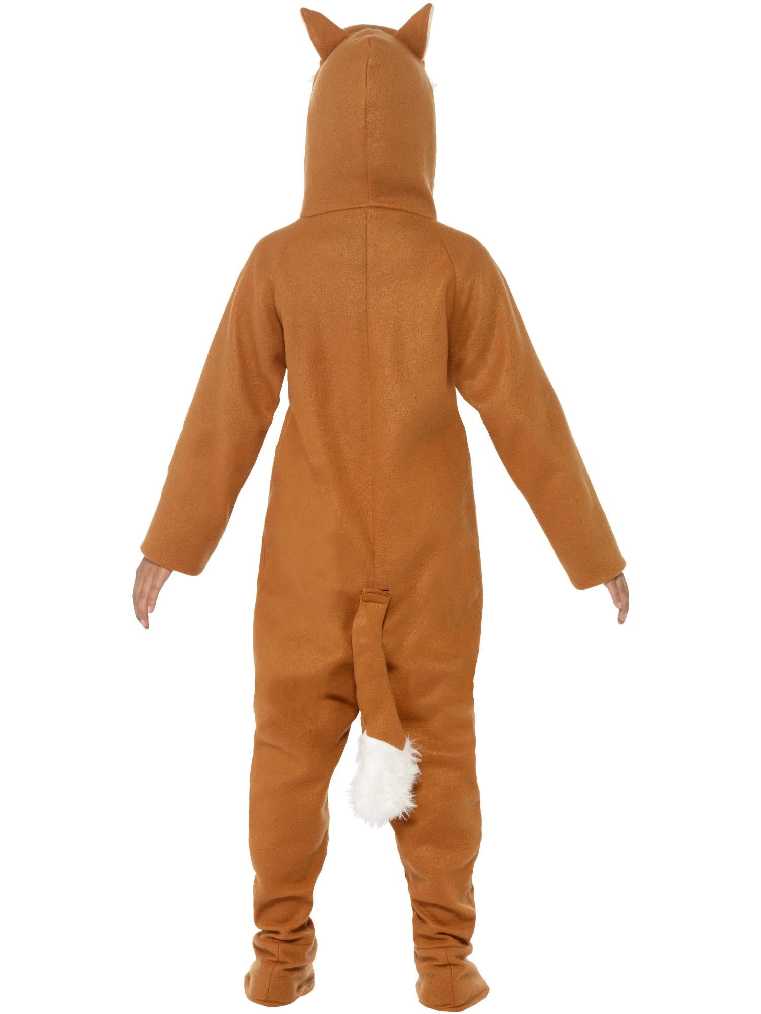 Smiffys Fox Costume, Orange, with Hooded All in One & Tail - 44074