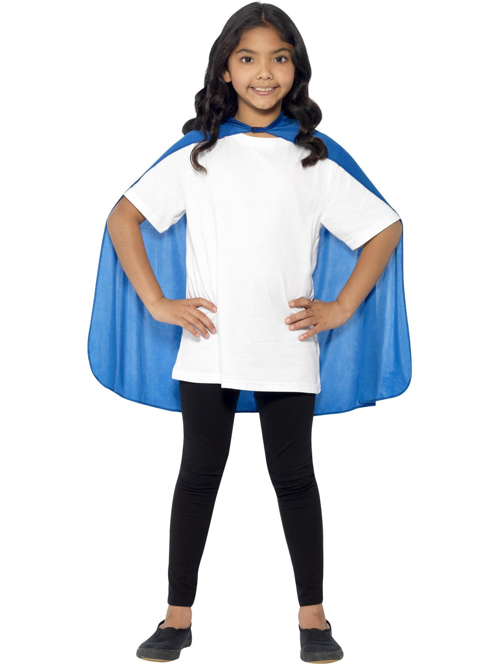 Smiffys Cape, Blue, Kids - 44078