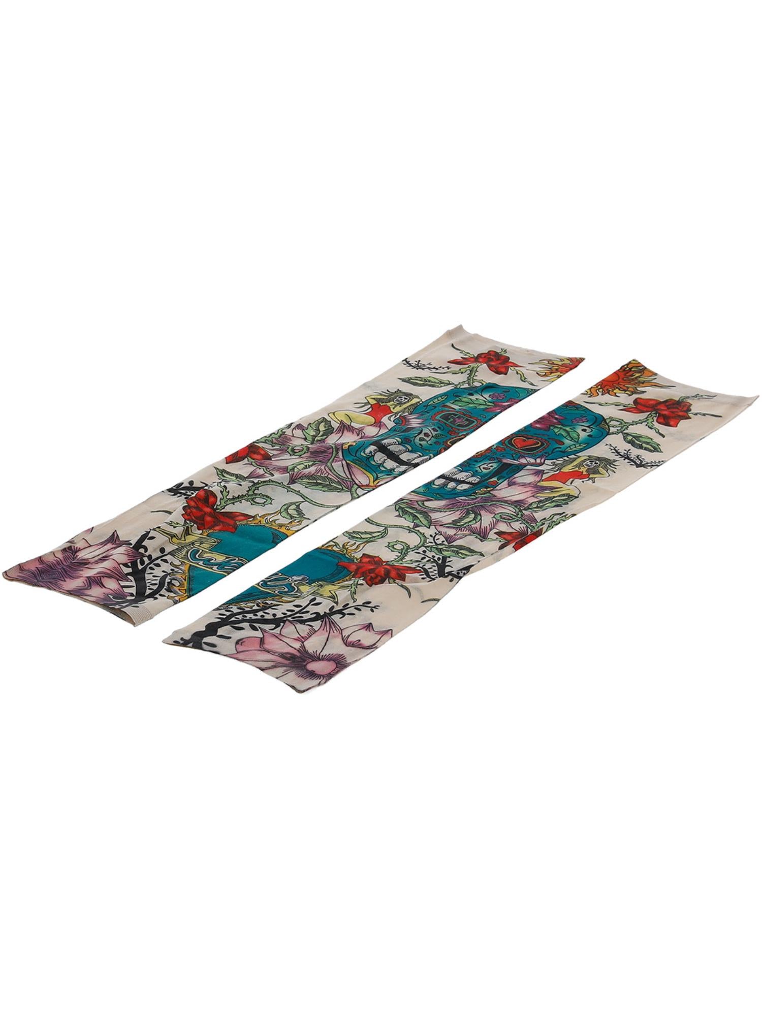 Smiffys Day of the Dead Tattoo Sleeve - 44225