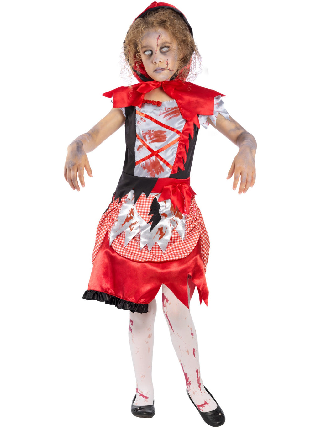 Zombie Miss Hood Costume, Child