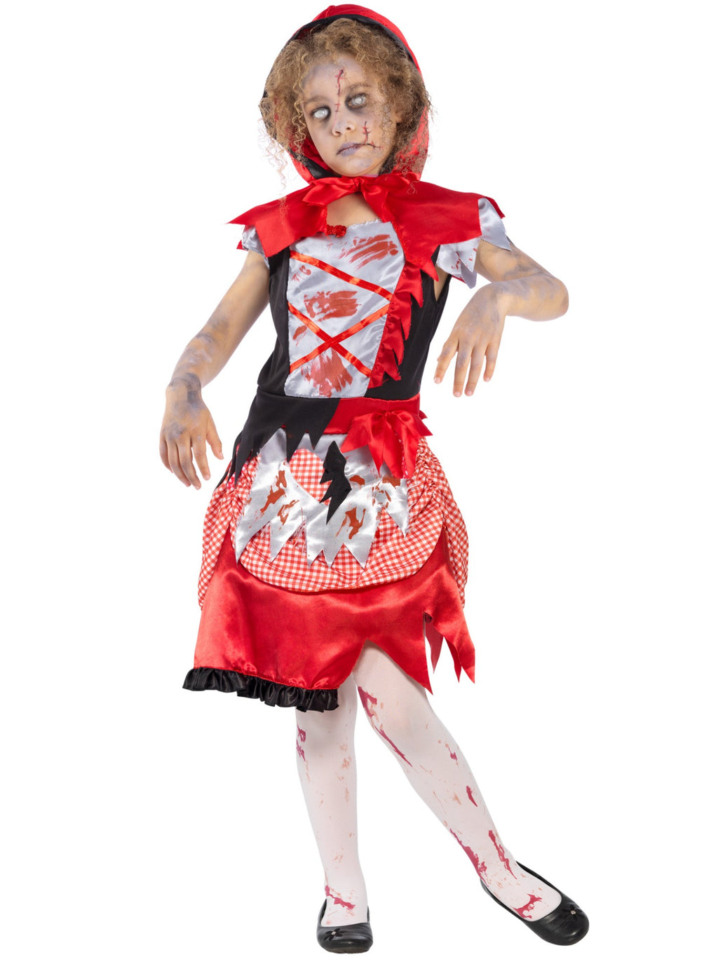 Zombie Miss Hood Costume, Child