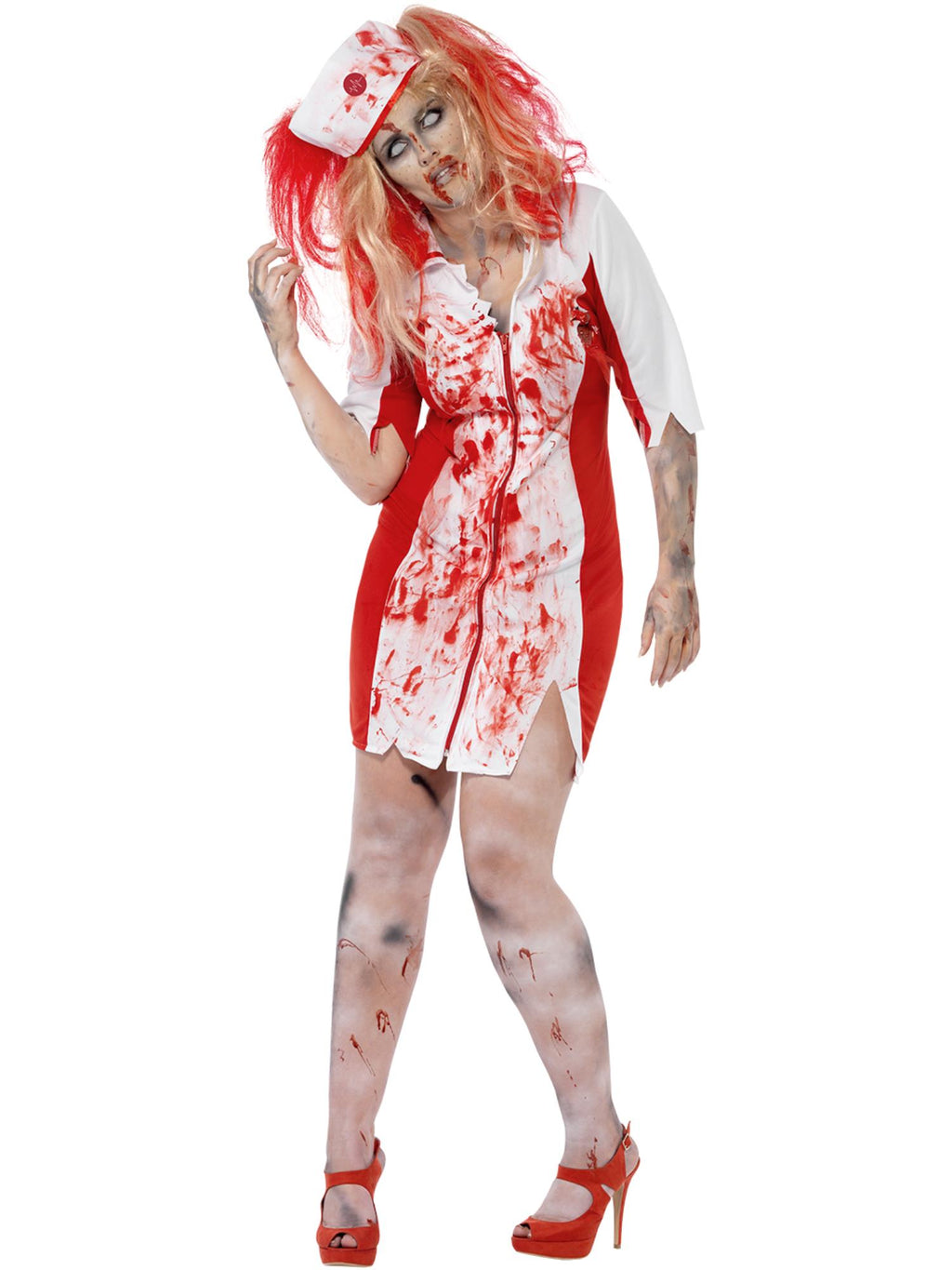 Zombie Nurse Plus Size Adult Women's Costume