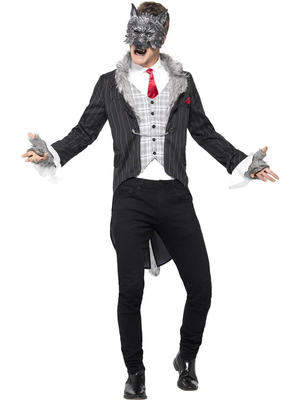Smiffys Big Bad Wolf Costume, Deluxe - 44395