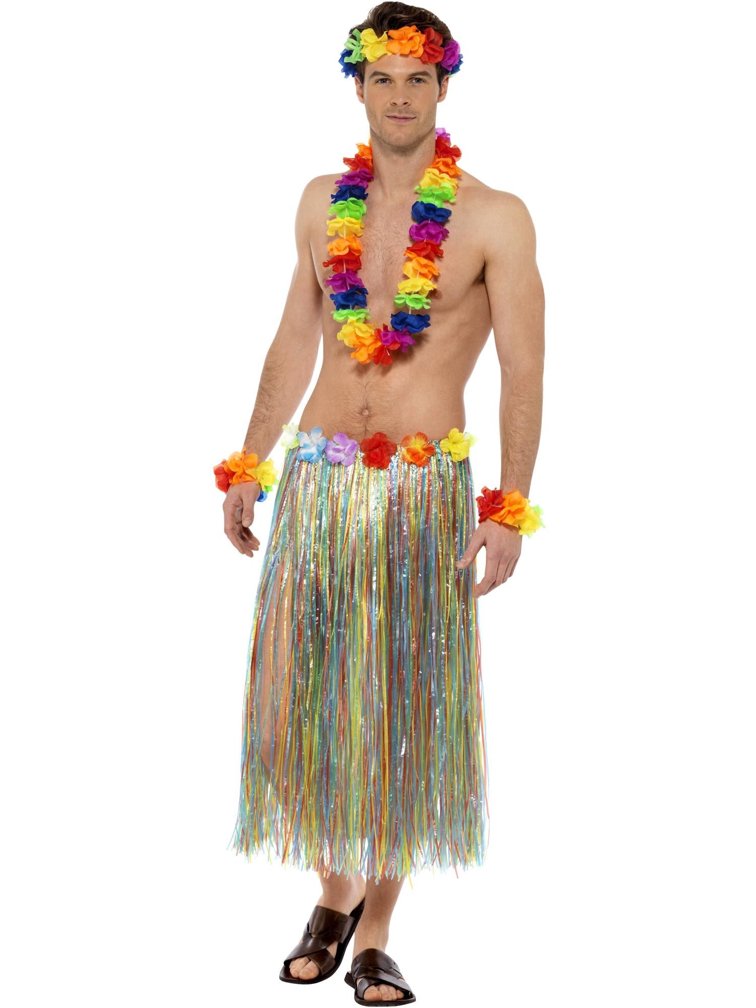 Rainbow Hawaiian Set