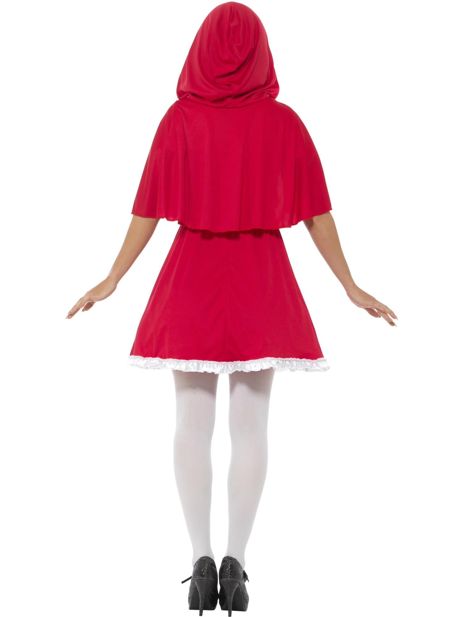 Smiffys Red Riding Hood Costume, Short Dress - 44685