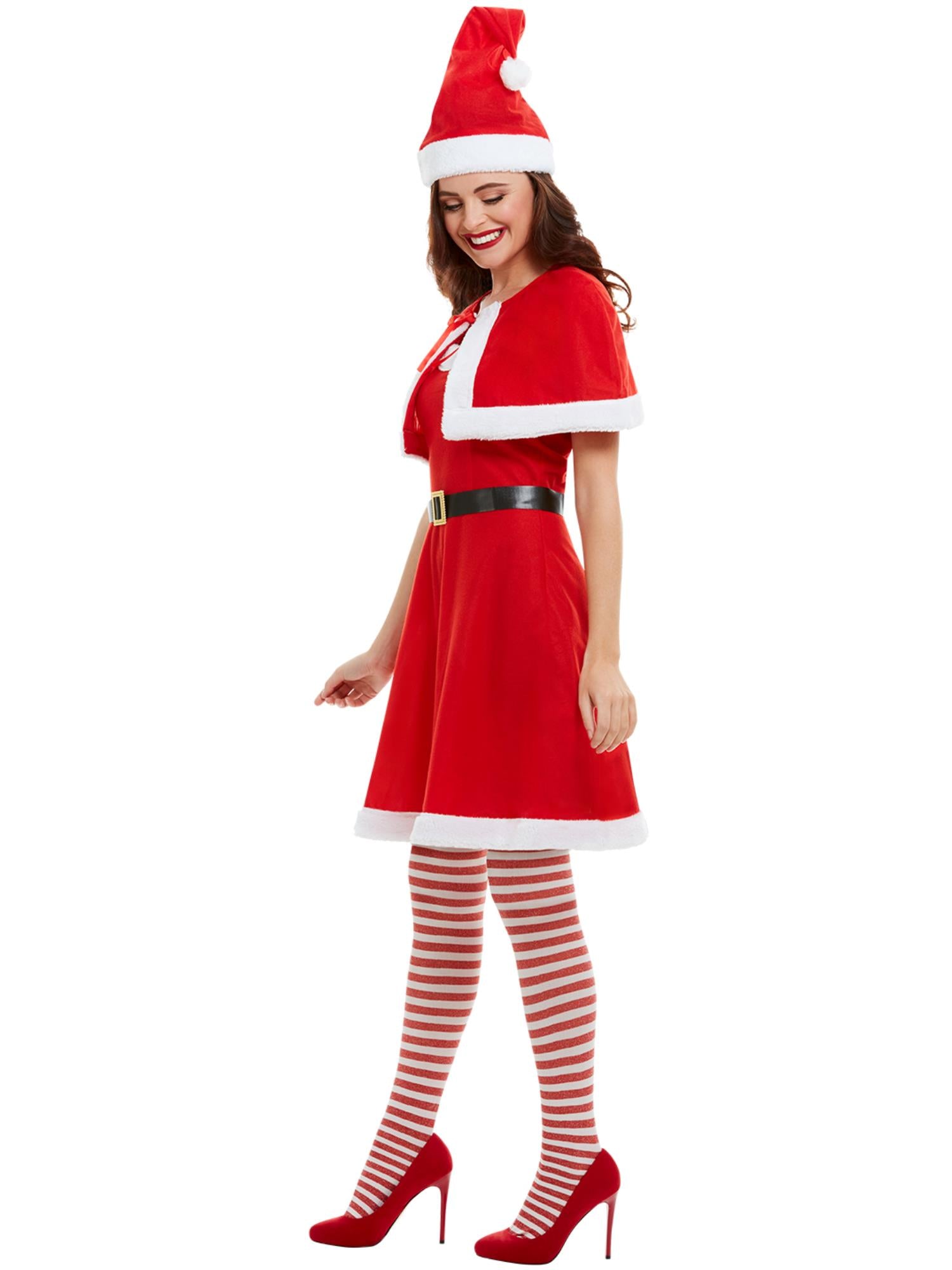 Smiffys Adult Miss Santa Costume - 44834
