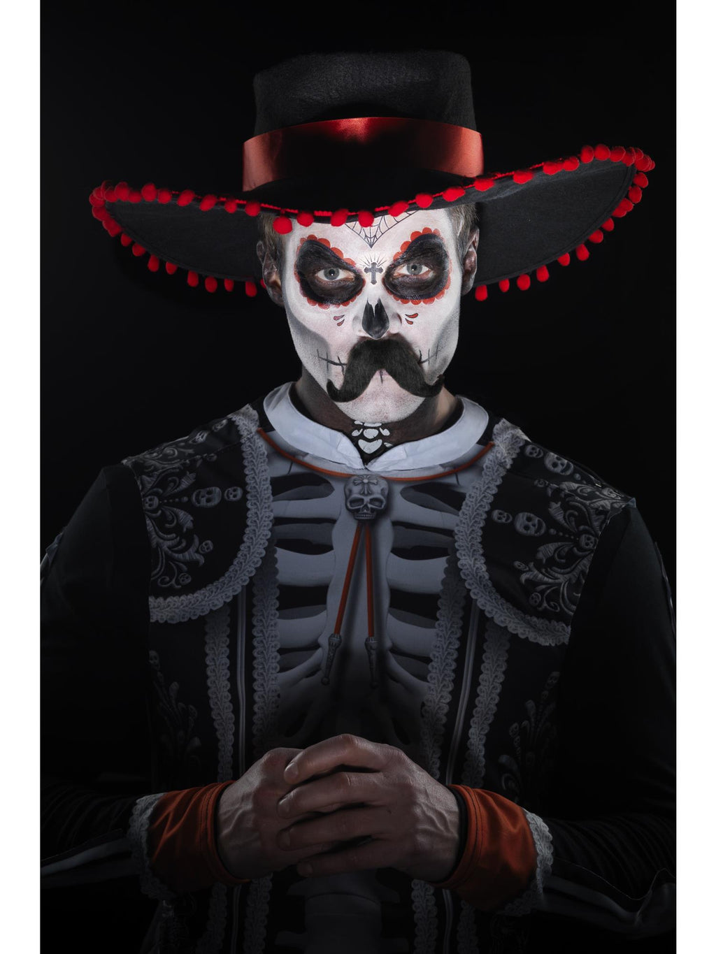 Smiffys Day of the Dead Senor Bones Make-Up Kit - 44926