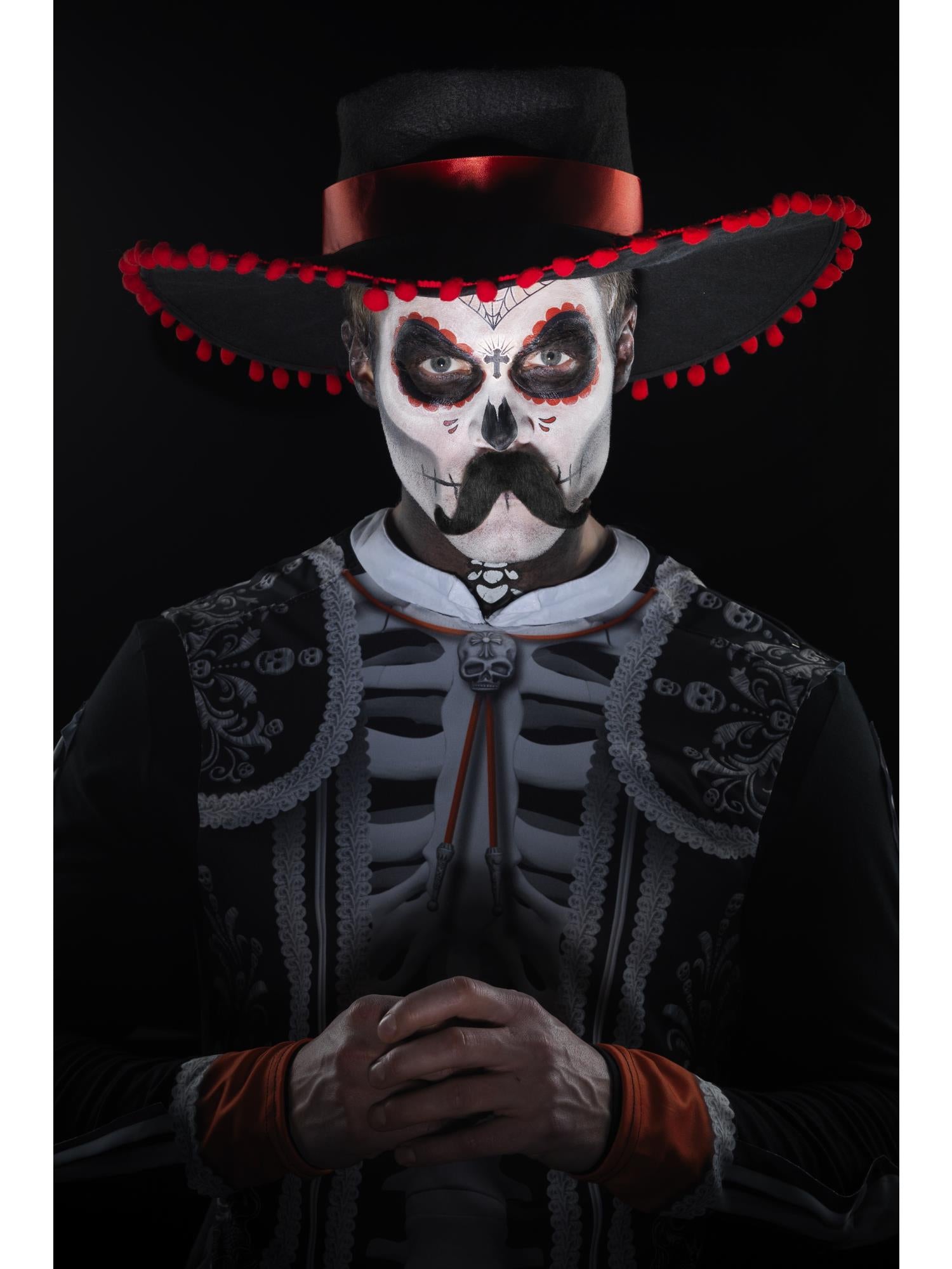 Smiffys Day of the Dead Senor Bones Make-Up Kit - 44926