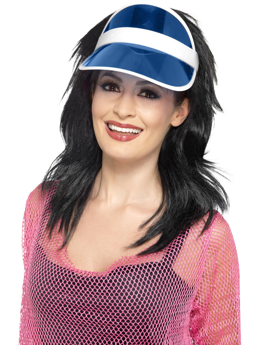 80's Sun Visor, Blue