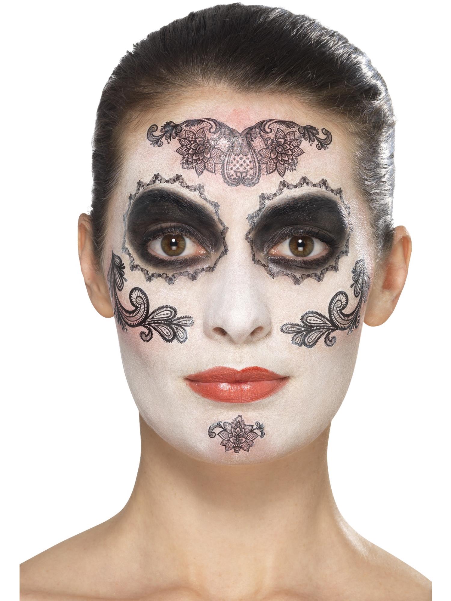 Day of the Dead Glamour Make-Up Kit, with
