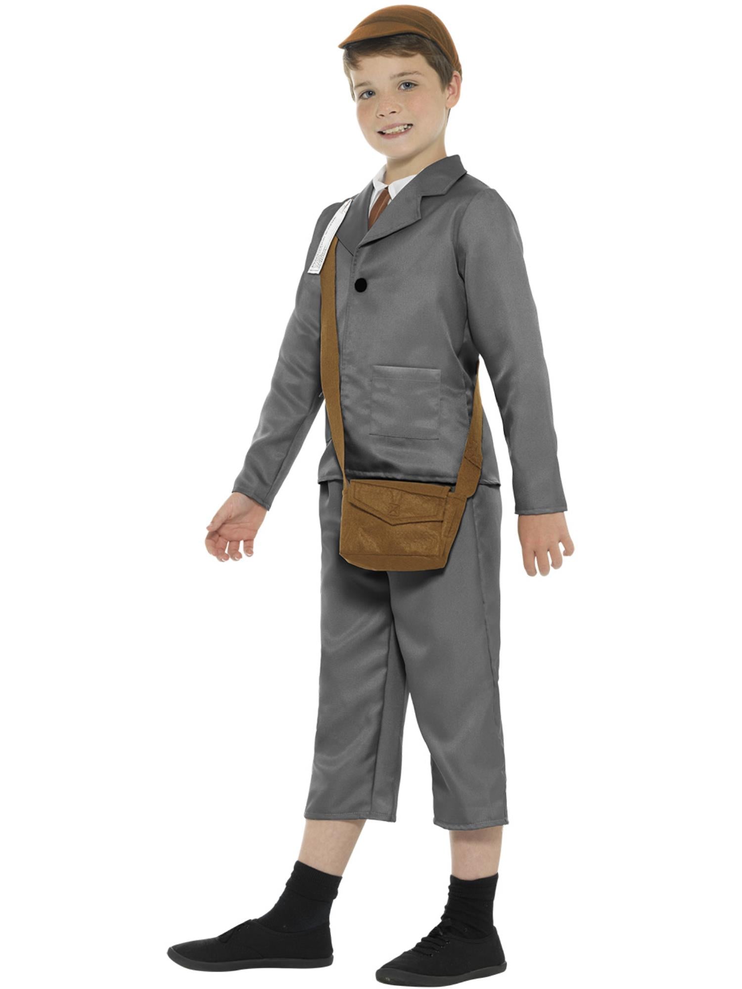 WW2 Evacuee Boy Costume - T
