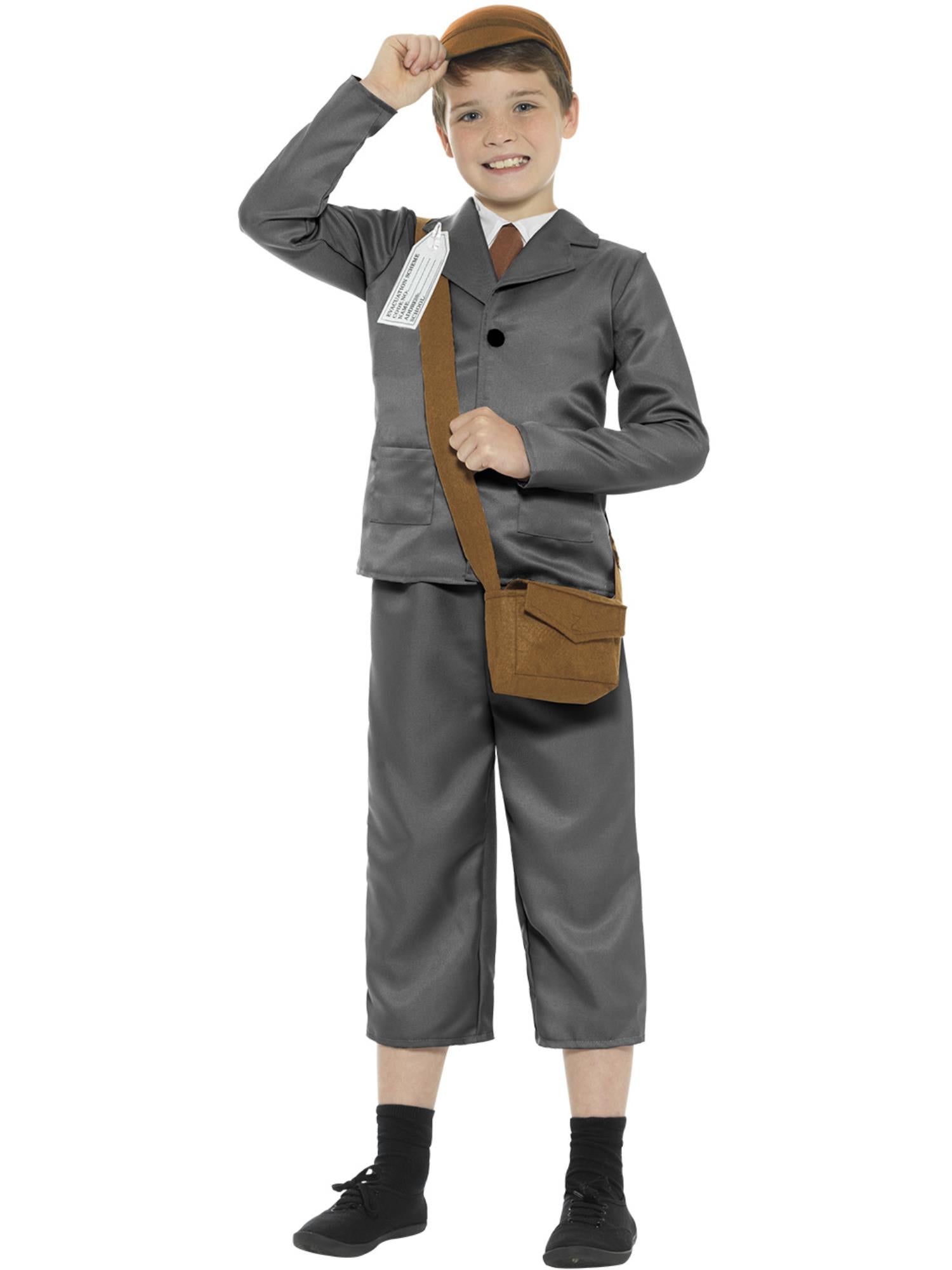 WW2 Evacuee Boy Costume - T