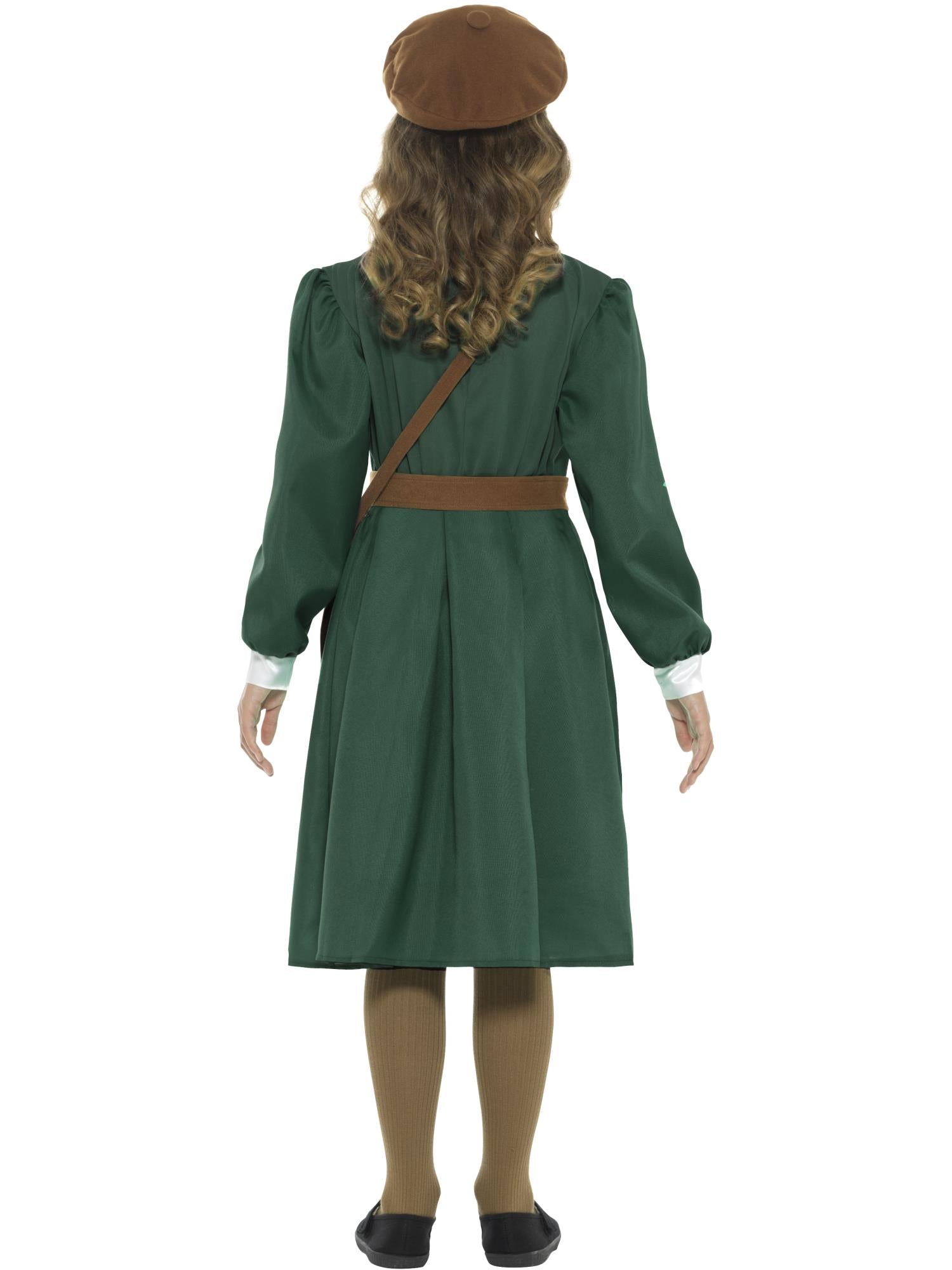 WW2 Girls Evacuee Costume, Child