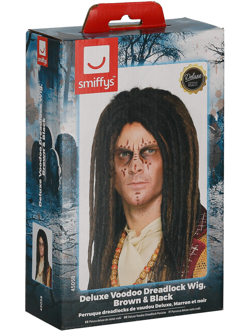 Smiffys Deluxe Voodoo Dreadlock Wig - 45058
