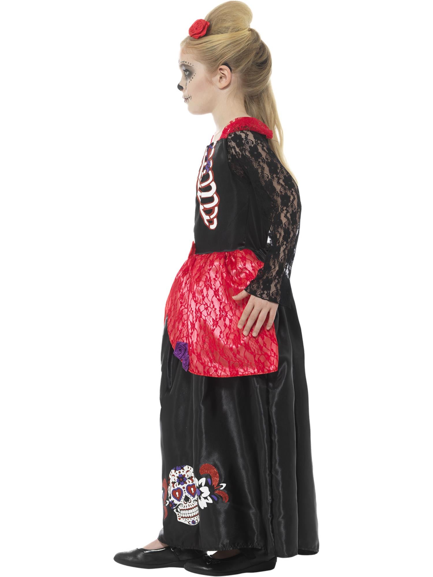 Day of the Dead Deluxe Girl Costume