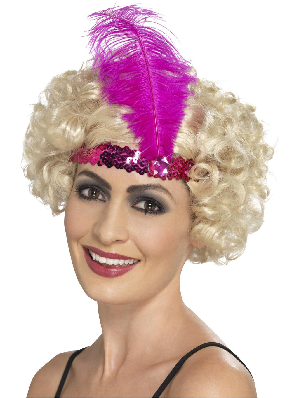 Flapper Headband, Pink