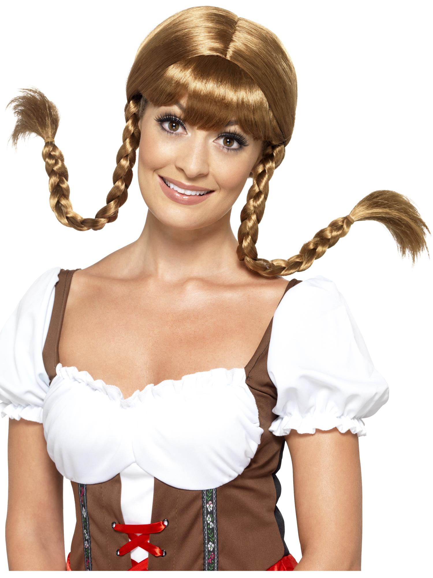 Bavarian Babe Wig, Plaited