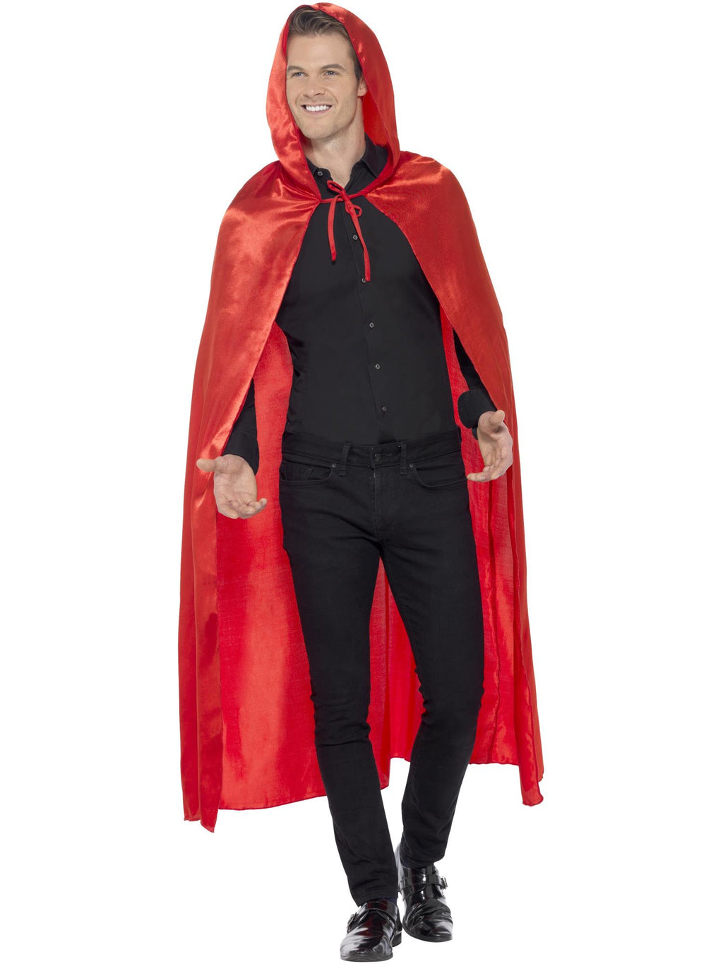 Smiffys Satin Hooded Cape - 45529