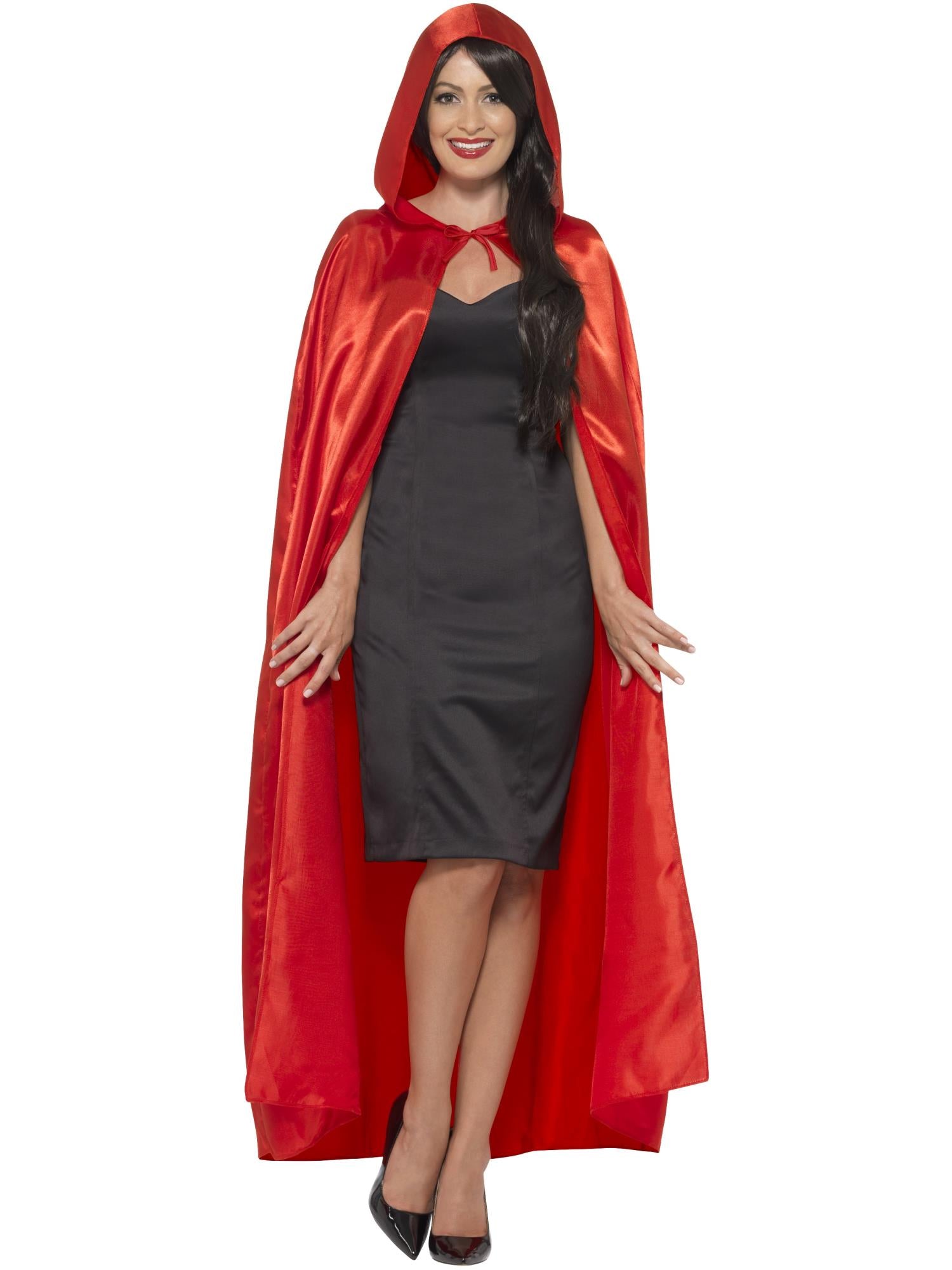 Smiffys Satin Hooded Cape - 45529