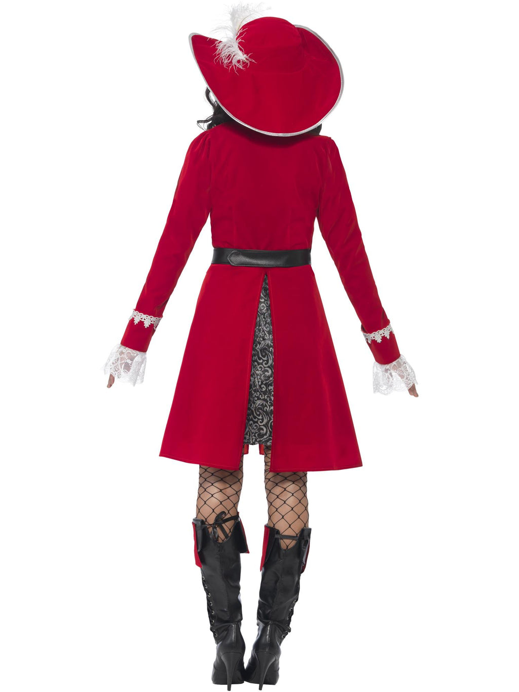 Authentic Lady Captain Deluxe Costume