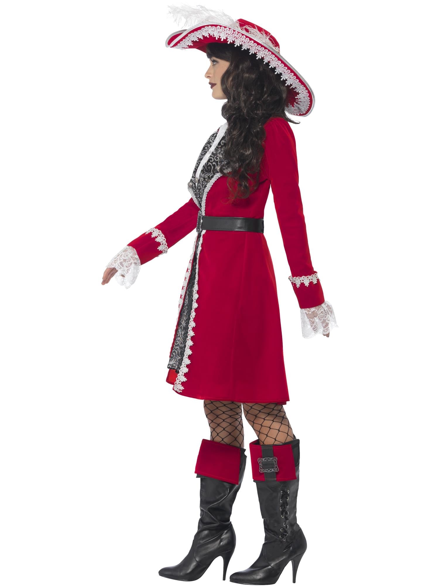 Authentic Lady Captain Deluxe Costume