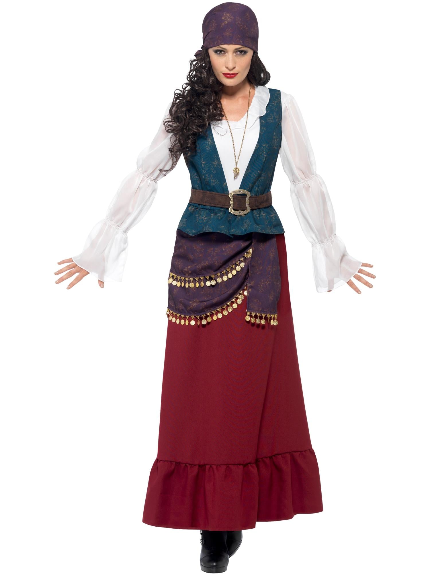 Smiffys Deluxe Pirate Buccaneer Beauty Costume - 45534