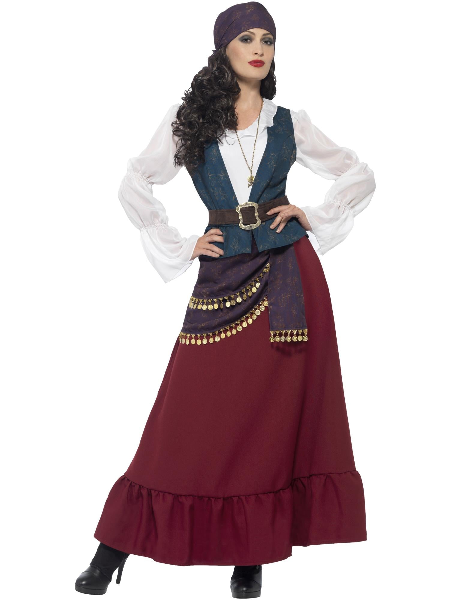 Smiffys Deluxe Pirate Buccaneer Beauty Costume - 45534
