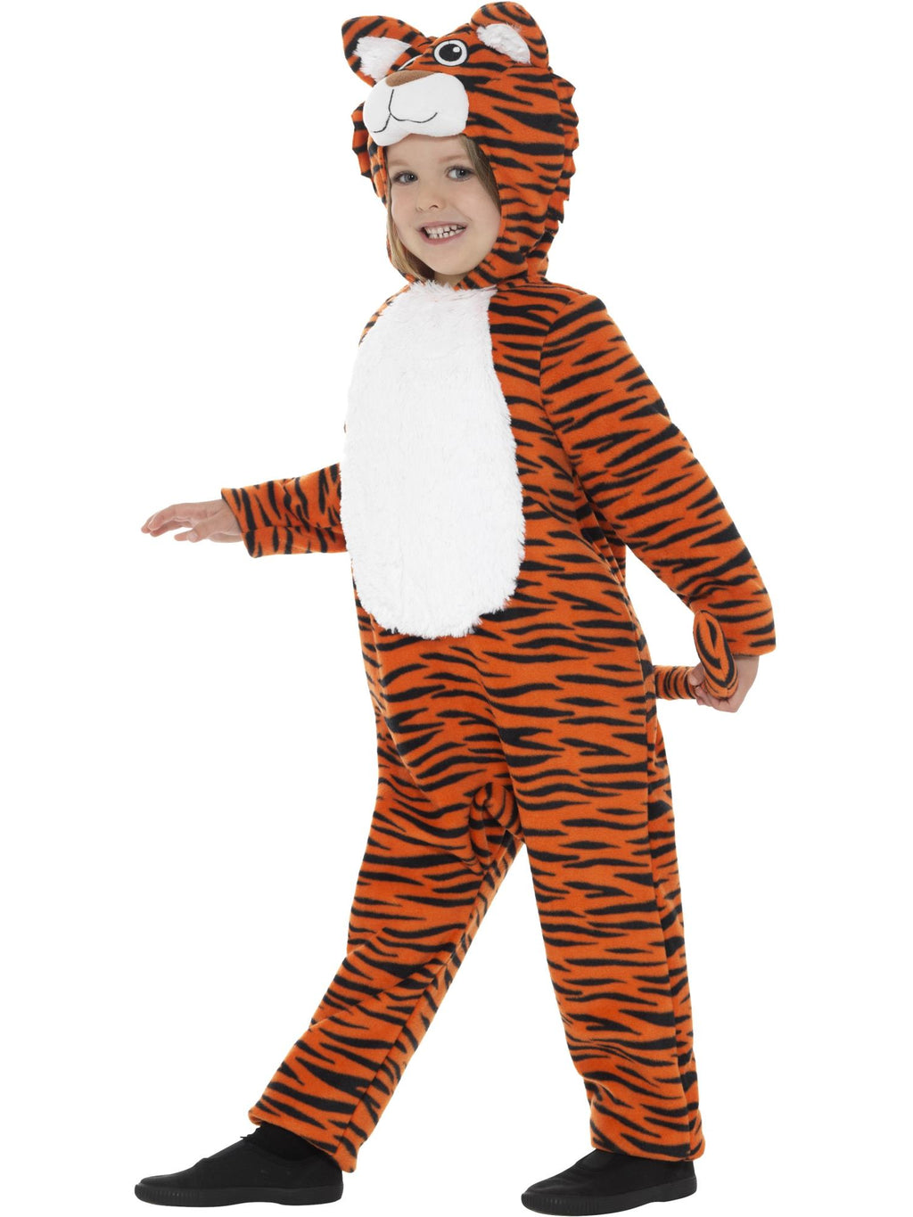 Smiffys Tiger Costume, Orange & Black - 46754