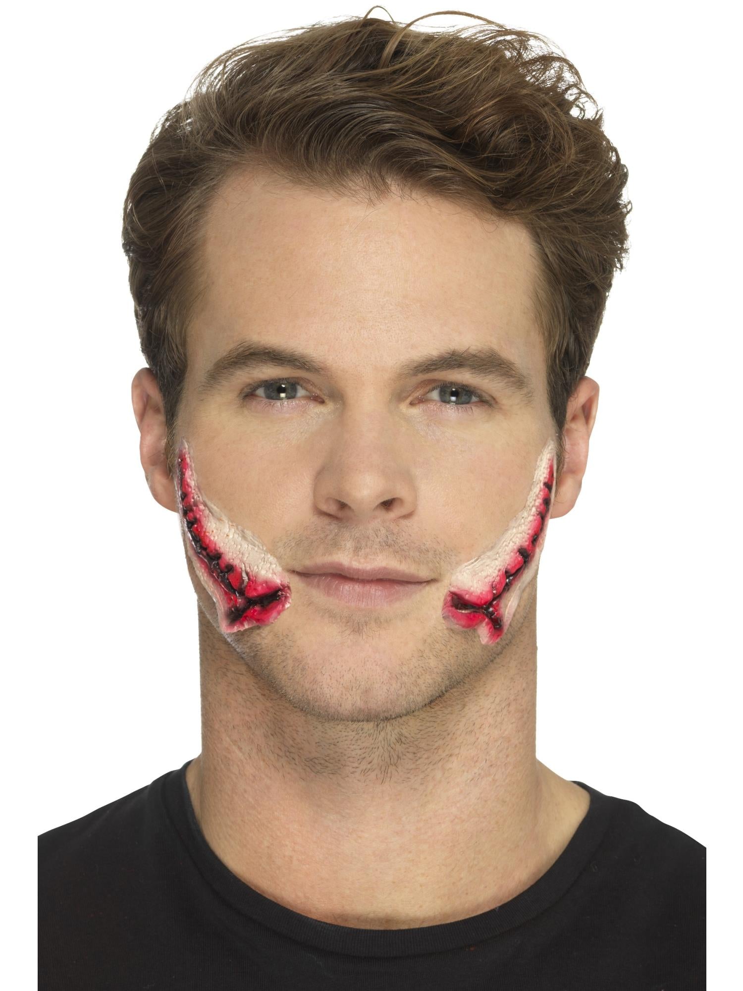 Smiffys Latex Stitched Smile Prosthetic - 46797