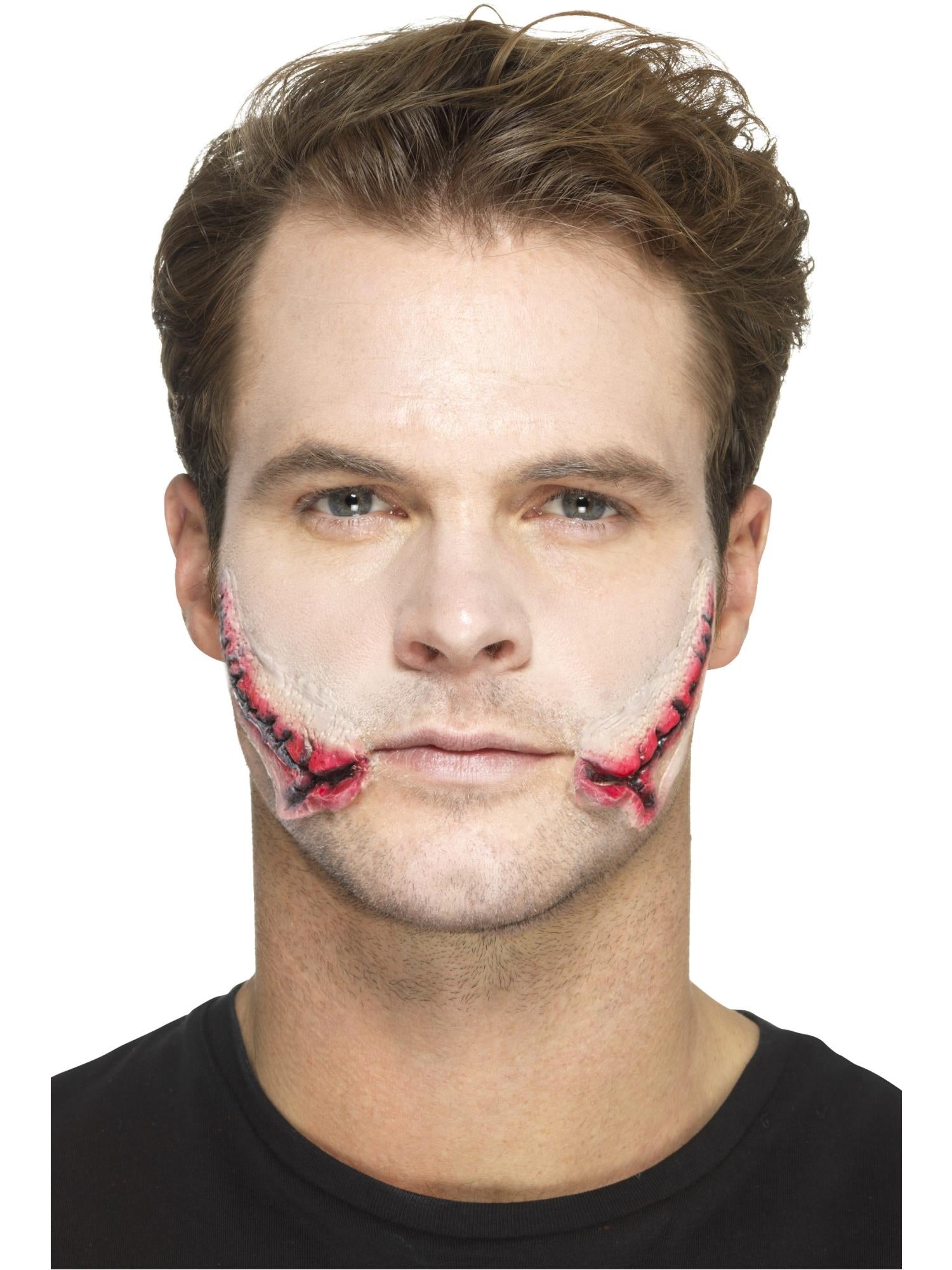 Smiffys Latex Stitched Smile Prosthetic - 46797