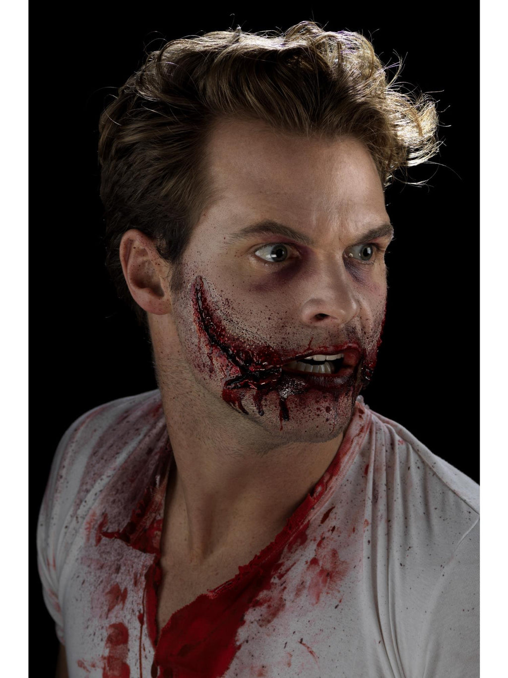 Smiffys Latex Stitched Smile Prosthetic - 46797