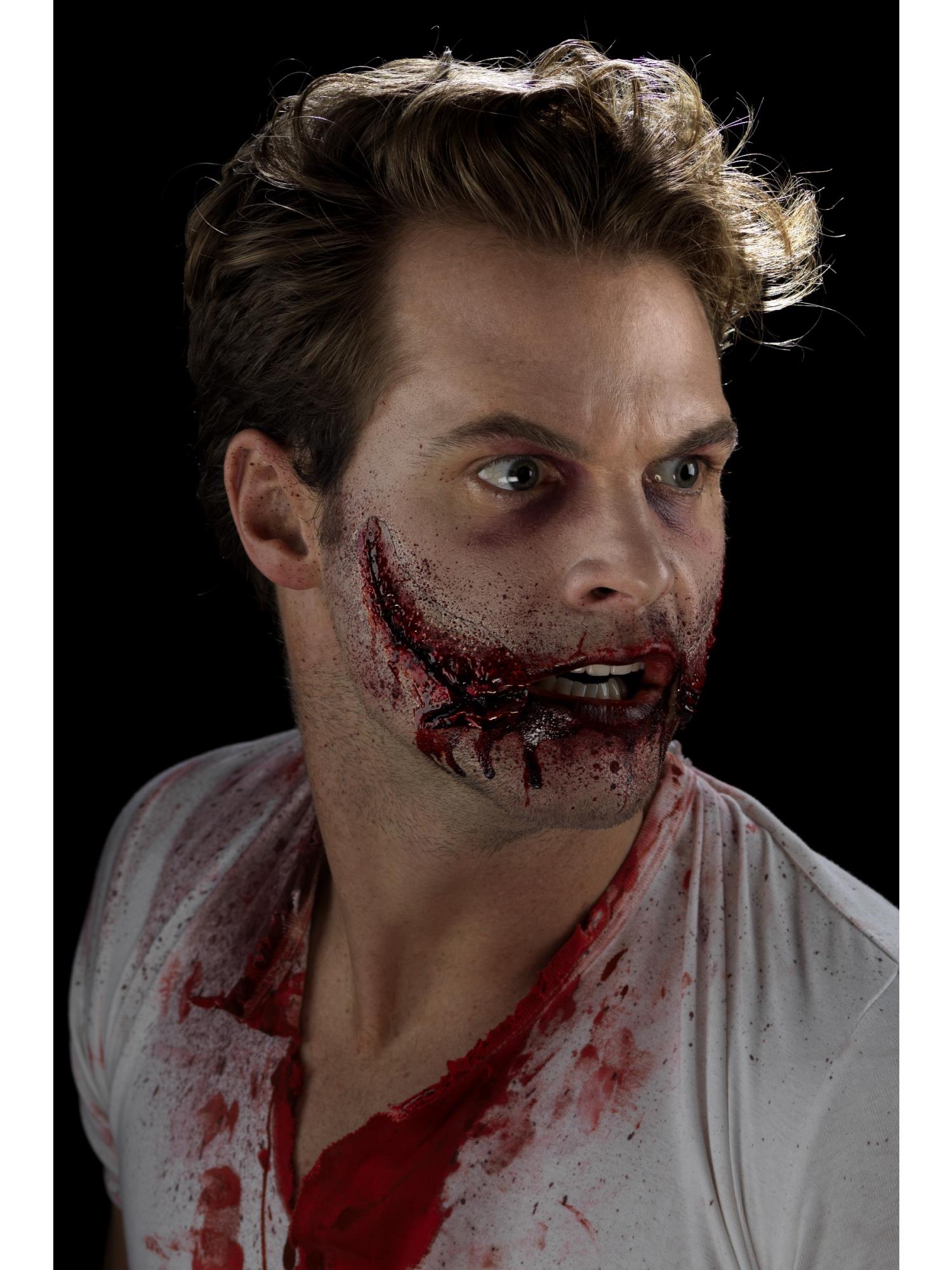 Smiffys Latex Stitched Smile Prosthetic - 46797