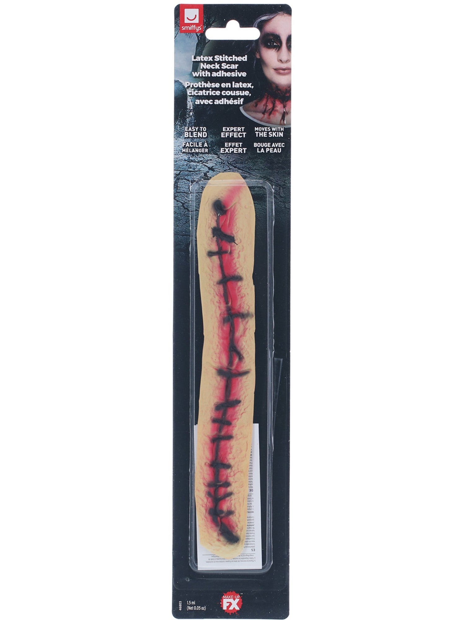 Latex Stitched Scar Prosthetic