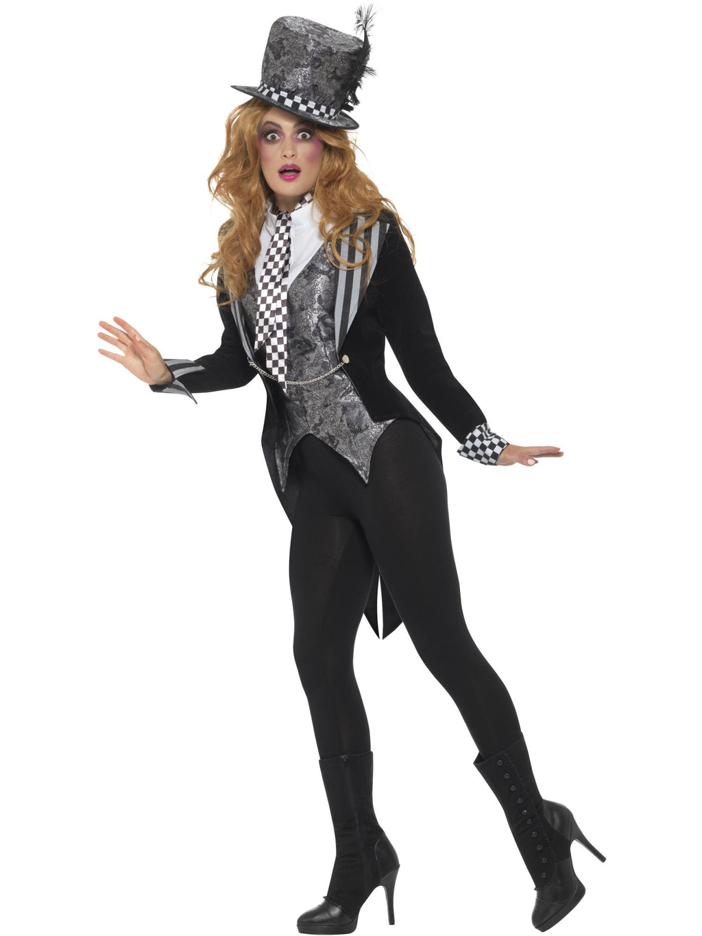 Deluxe Dark Miss Hatter Costume