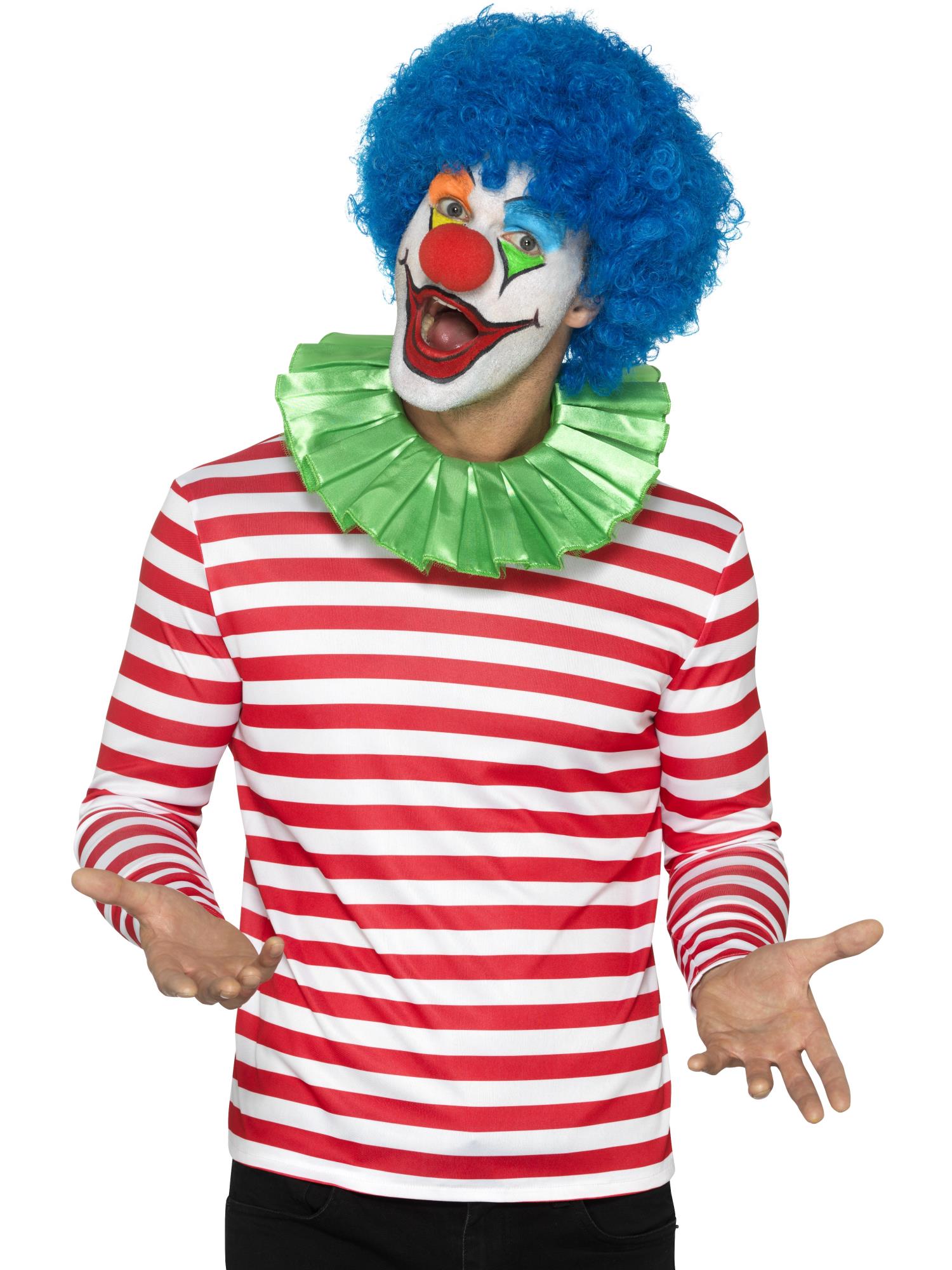 Smiffys Stripy T-Shirt, Red - 46830