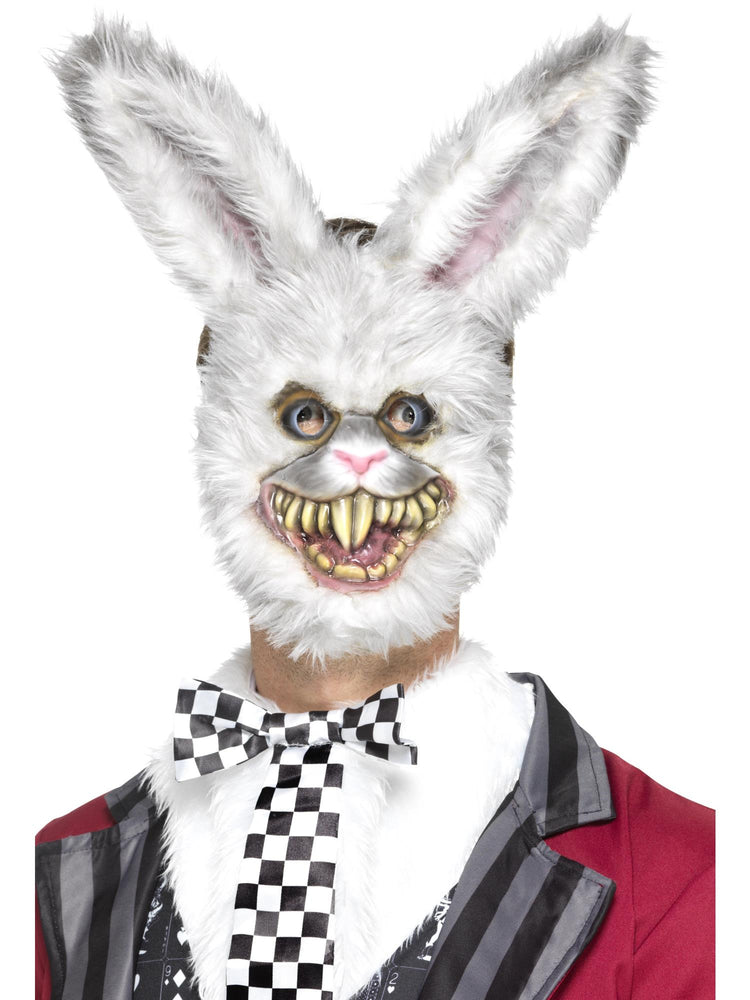 Smiffys Evil White Rabbit Mask - 46995