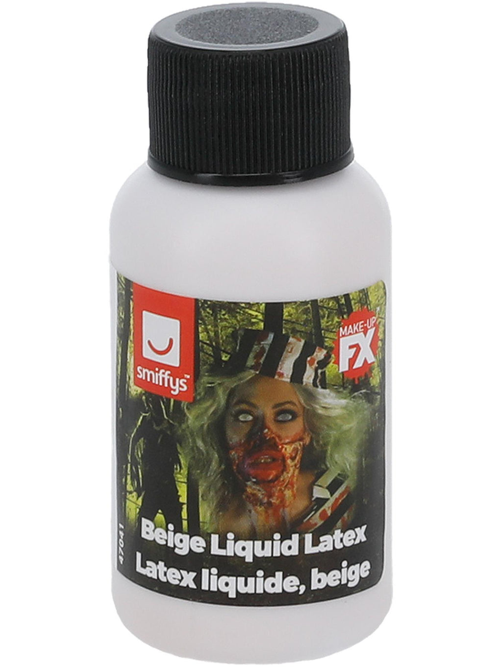 Smiffys Zombie Liquid Latex, Low Ammonia, Flesh, 29.57ml/1 US fl.oz - 47041