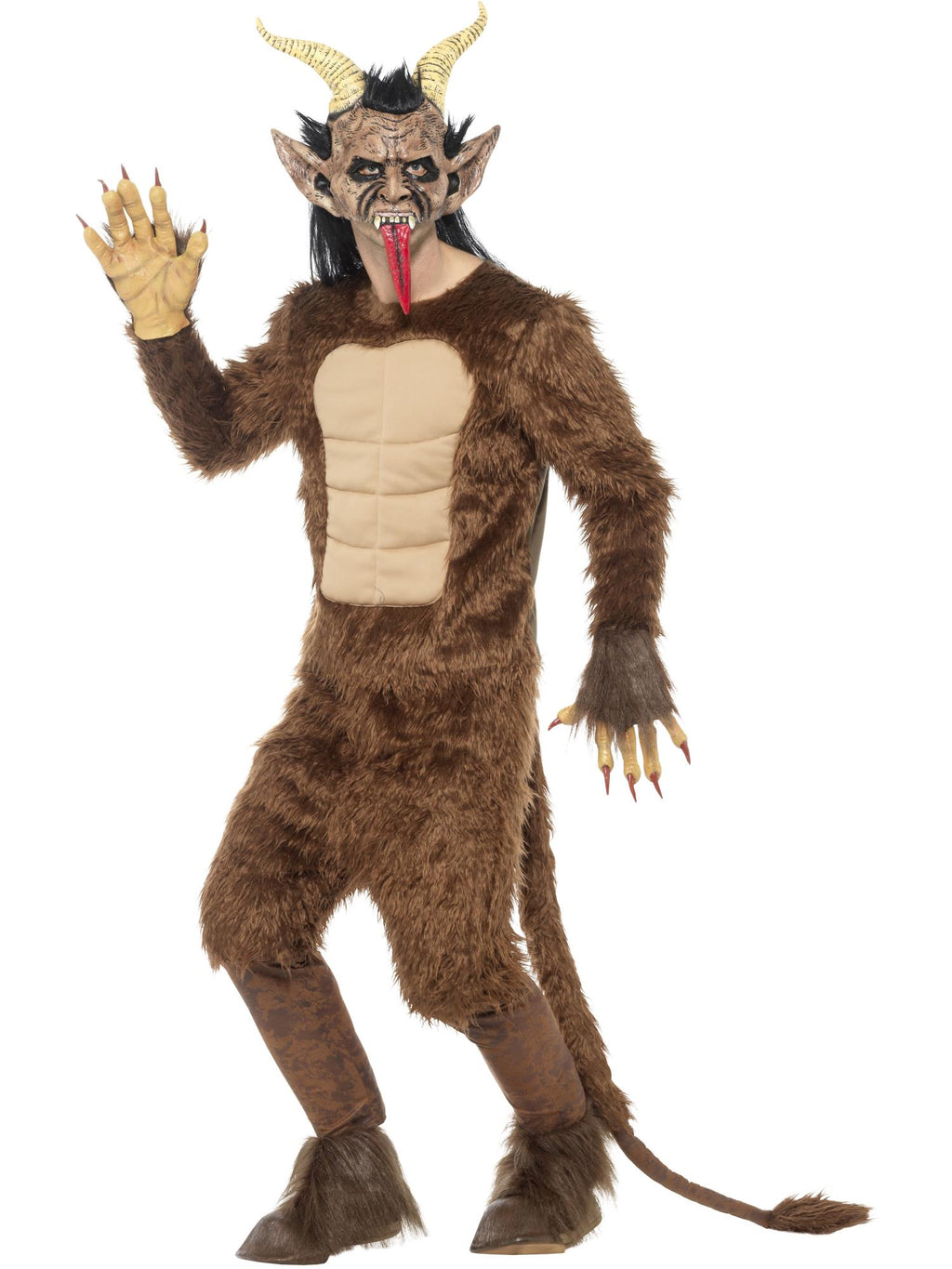 Smiffys Beast Krampus Demon Mask - 47074