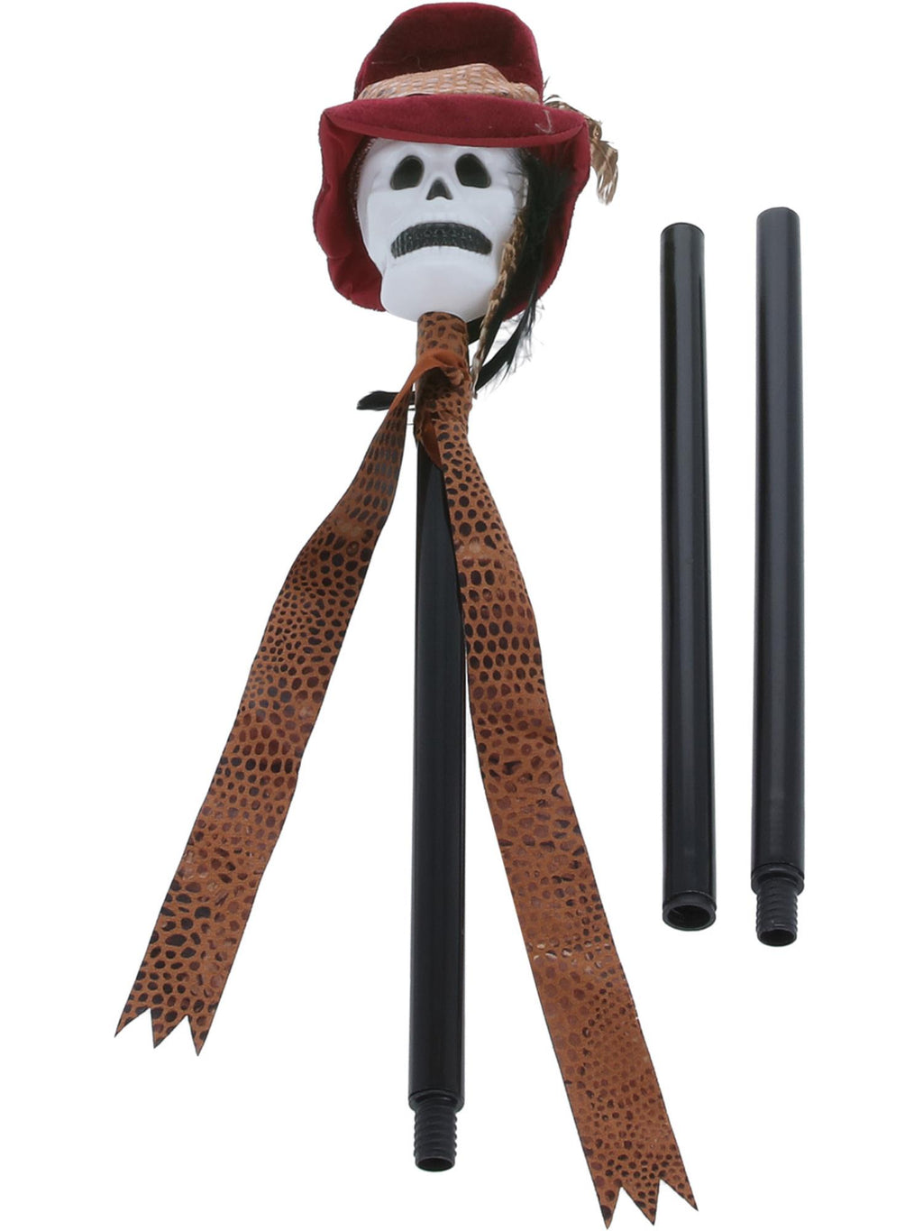 Voodoo Cane with Skull
