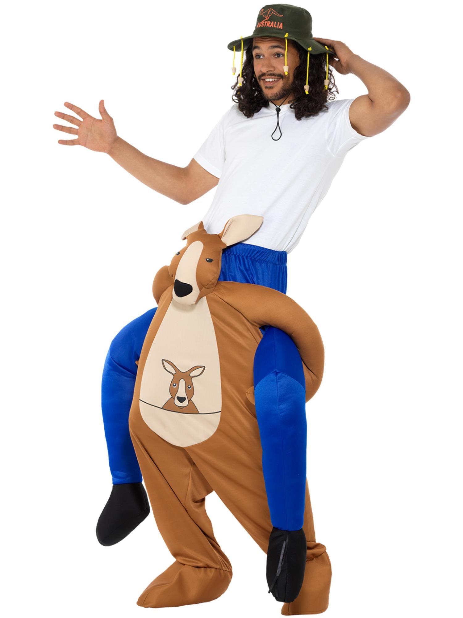 Smiffys Piggyback Kangaroo Costume - 47160