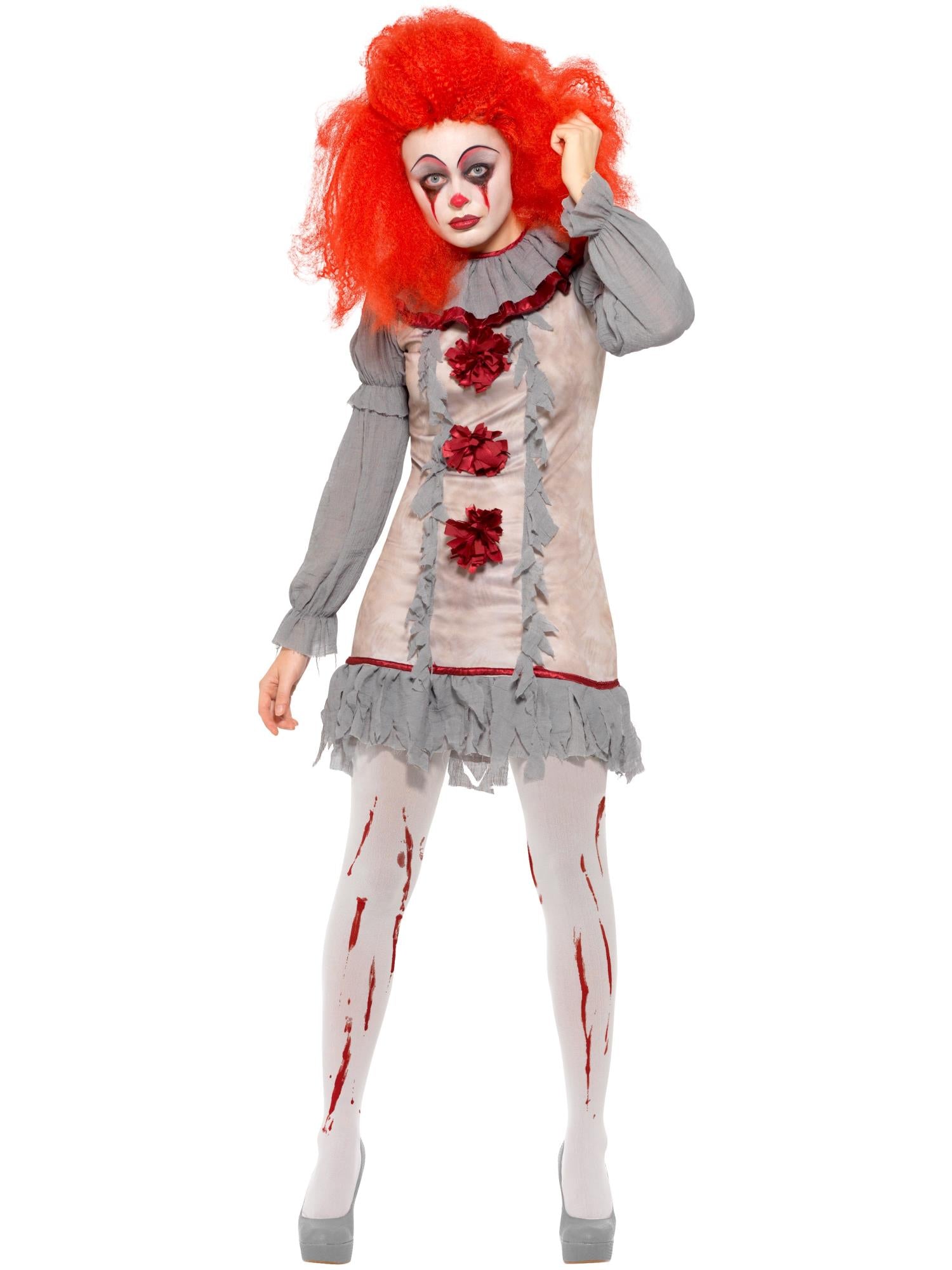 Vintage Clown Lady Costume