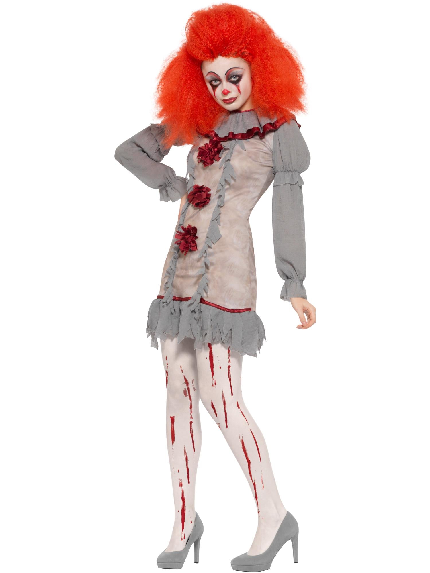 Vintage Clown Lady Costume