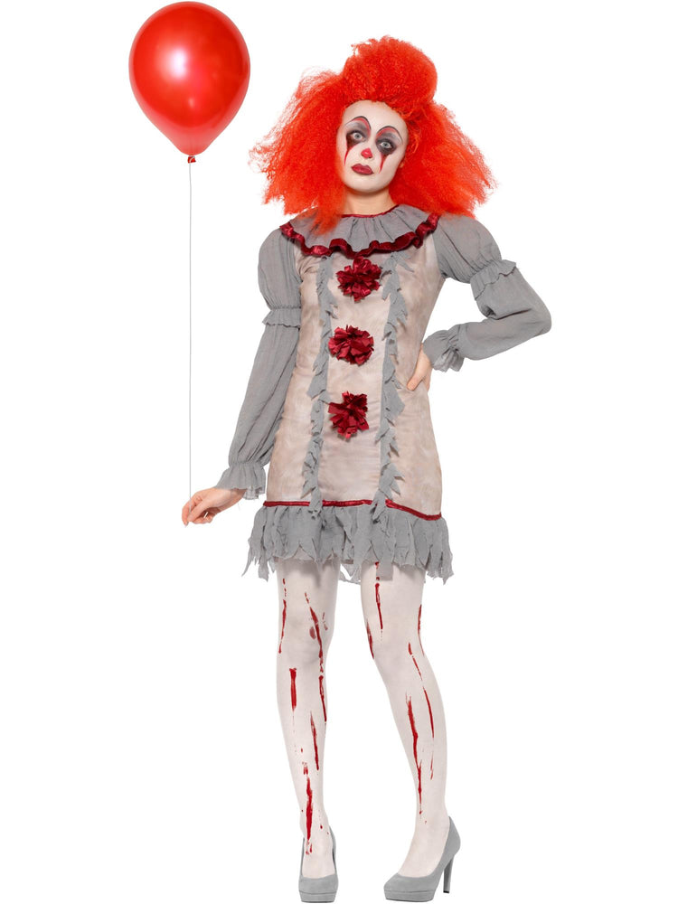 Vintage Clown Lady Costume