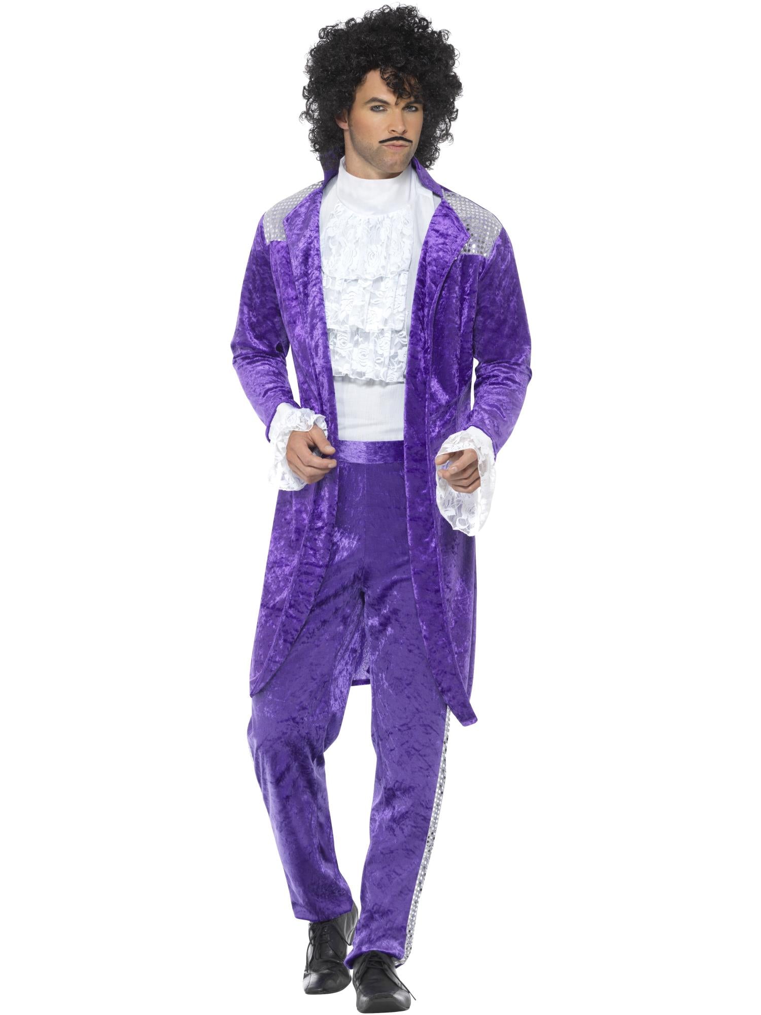 80's Purple Musician Costume