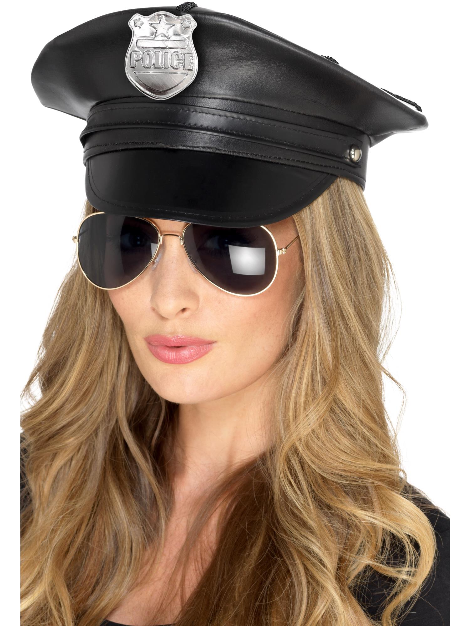 Smiffys Deluxe Police Hat - 48043